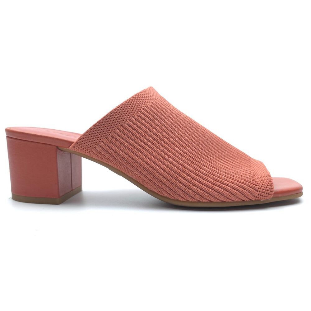 EVERLANE The Glove Mule ReKnit Block Heel Sandals Minimal Resort Boho Clean Girl